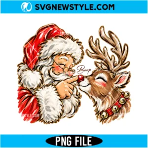 Santa Claus Boop PNG