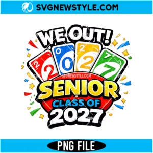 Senior Class of 2027 Graduation PNG