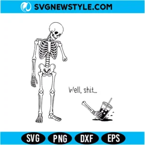 Skeleton Lost Coffee Svg