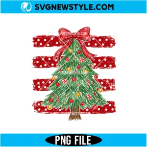 Stripes PolkaDot Tree PNG