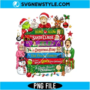 Vintage Xmas Characters PNG