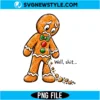 Well Shit Funny Christmas Png Digital Download | Sarcastic Christmas Clipart 2 Well Shit Funny Christmas Png