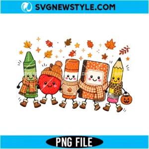 Autumn Teacher PNG