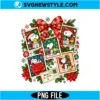 Snoopy Christmas Stamps PNG