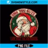 Funny Santa Reading Meme PNG