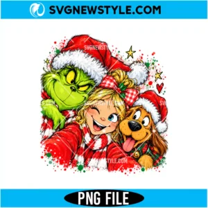 Christmas Selfie PNG