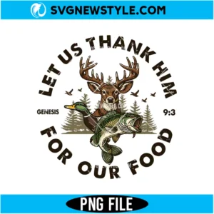 Deer Duck Fishing PNG