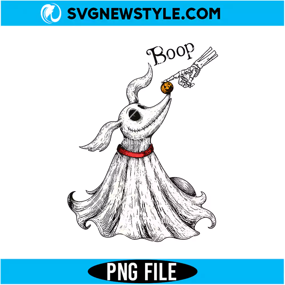 Zero Dog Boop Skeleton PNG Sublimation Design Digital Download 1 Zero Dog Boop Skeleton PNG