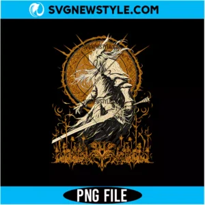 Vintage Elden Ring Knight PNG