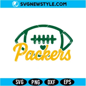 Green Bay Football Svg