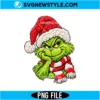 Grinch Christmas Knitted PNG | Cute Retro Holiday Grinch Ugly Sweater Sublimation 3 Grinch Christmas Knitted PNG