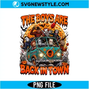 Halloween Horror Crew PNG File