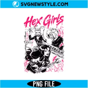 Hex Girls Rock Band PNG