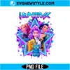 Neon Demon Hunters PNG Digital Download | Anime Clipart 2 Neon Demon Hunters PNG