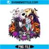 Jack Skellington Sally PNG Digital Download | Romantic Spooky Holiday Graphic 2 Jack Skellington Sally PNG