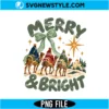 Merry And Bright Three Wise Men PNG