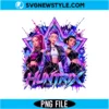 Kpop Demon Hunters PNG Clipart Digital Download | Edgy Idol Fantasy Graphic 2 Kpop Demon Hunters PNG Clipart