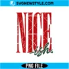 NICE-ish Christmas PNG Digital Download | Humorous Holiday Graphic 3 NICE-ish Christmas PNG
