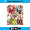 Nightmare Before Christmas Holiday PNG Digital Download | Spooky Holiday Movie Graphic 2 Nightmare Before Christmas Holiday PNG