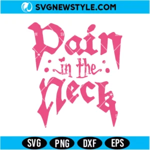 Pain in the Neck SVG