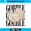 Polka Dot Turkey PNG Digital Download | Festive Autumn Thanksgiving Graphic 3 Polka Dot Turkey PNG