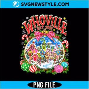 Whoville Christmas Ornament PNG