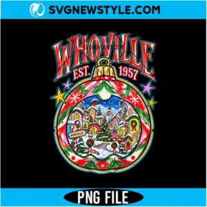 Cute Whoville Christmas Ornament PNG