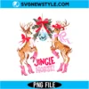 Preppy Cowgirl Christmas PNG