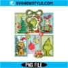 Retro Christmas Mean Guy Characters Png Digital Download | Humorous Grinch Holiday Graphic 3 Retro Christmas Mean Guy Characters Png