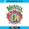 Whoville Grinch Christmas Ornament PNG