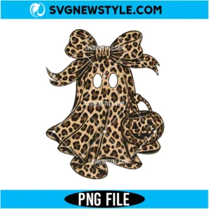 Leopard Halloween Ghost Png | Leopard Ghost Clipart, Digital Download