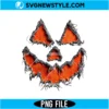 Reverse Applique Pumpkin Face PNG Digital Download | Halloween Clipart 2 Reverse Applique Pumpkin Face PNG