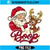 Santa Claus Boop PNG File Digital Download | Humorous Christmas Holiday Graphic 3 Santa Claus Boop PNG File