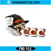 Thanksgiving Skeleton PNG Digital Download | Autumn Turkey Season Graphic 3 Thanksgiving Skeleton PNG