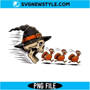 Thanksgiving Skeleton PNG