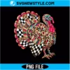 Retro Leopard Thanksgiving Turkey PNG Digital Download for Sublimation 2 Thanksgiving Turkey PNG