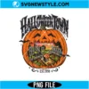 Vintage HalloweenTown Pumpkin PNG Digital Download | Spooky Season Fall Graphic 2 Vintage HalloweenTown Pumpkin PNG