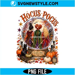 Hocus Pocus Sisters Crystal Ball PNG