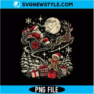 Reindeer Santa Gingerbread Png
