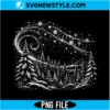 Vintage Winter Forest PNG